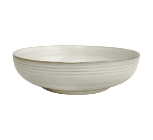 Set de 6 bowl redondo cerámica 17.5x5 CM Beige