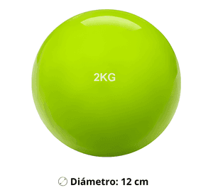 Balon medicinal de silicona de 2 kg sin rebote