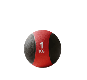 Balón medicinal 1kg con rebote para entrenamiento