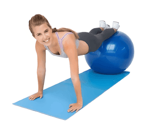 Pelota fitball g-fitness esferodinámica 65cm pilates pvc