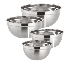 Pack 4 bowls repostería cocina ensaladas 20-24-28-32 CM
