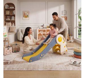 Resbalín Infantil Plegable Con Aro De Básquetbol Kidscool Multicolor
