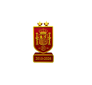 Figura Decorativa Prints Patro- Escudo España 2 Estrellas