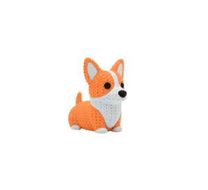 Figura Decorativa Prints Patro- Corgi De Punto