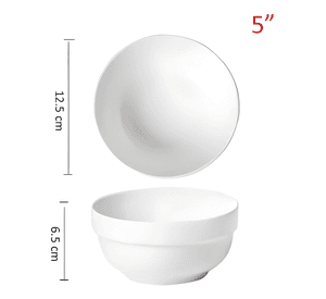 Pack 6 pocillos bowl cuenco cerámica fideos sopa arroz