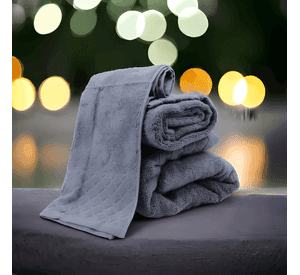 Toalla de baño algodón homey rectangular 70x130cm Gris #3