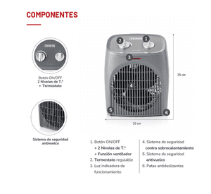 Termoventilador THOMAS TH-FH28