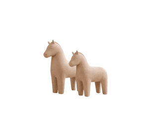 Figura Decorativa Prints Patro- Caballitos de Granja (2 UN)