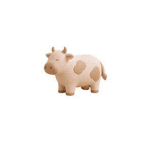 Figura Decorativa Prints Patro- Vaca de Granja