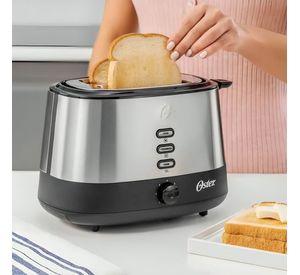 Tostador Oster 2 rebanadas en acero inoxidable TSSTTR500