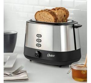Tostador Oster 2 rebanadas en acero inoxidable TSSTTR500