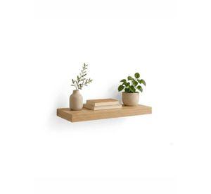 Repisas Flotantes Madera Rustica Estante Organizador Pared 60cm