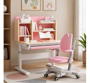 Escritorio infantil ergonómico altura ajustable + tablero inclinable +Silla