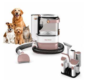 Kit de Aseo Para Mascotas Cortapelo y Aspiradora Perro Gato