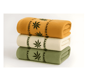 Set 4 toalla de baño algodón bamboo súper microfibra #3