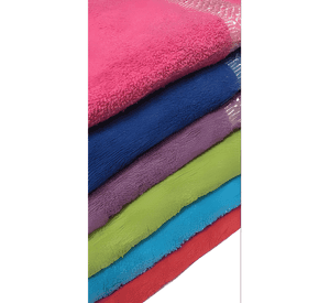 Pack 6 toalla de baño algodón 140*75 surtido colores 21