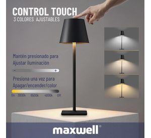Lampara Led Mesa Set 2 Velador Escritorio Maxwell 2 Alturas