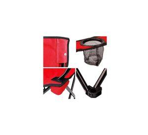 Silla Plegable De Playa Camping Pesca Picnic Con Porta Vaso