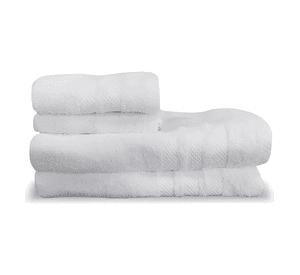 Set 2 toallas baño +2 toallas de mano 100% algodón