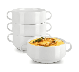 Cuenco, taza de sopa consomé de porcelana 280ml wellington