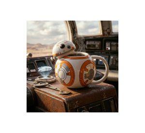 Tazon Taza 3d Cerámica Bb8 Star Wars