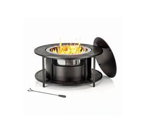 Fogón Brasero sin Humo Mesa 2 en 1 para Terraza y Jardín 64 cm – Samla