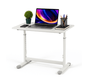Escritorio Funcional Altura Ajustable 120x60x63-86cm Blanco