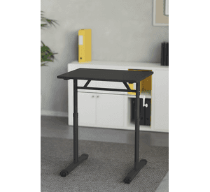 Escritorio Funcional Altura Ajustable 100x60x63-86cm Negro