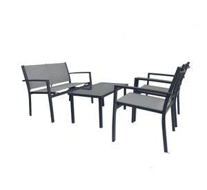 Juego Set Living Terraza Madeira 4 personas Northwest