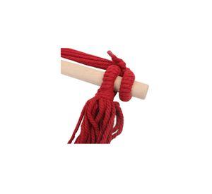 Silla hamaca colgante con cuerda + 2 cojines Columpio Jardín