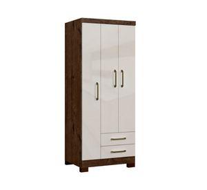 Clóset 3 puertas 10930302279 canela/arena 187.4x83.2x47.3 cm
