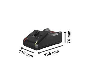 Llave Impacto Bosch GDS 18V-350 1/2 + 2 Bat 4Ah