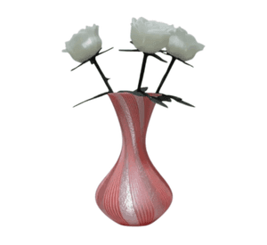 Decoración Elegante Prints Patro - Jarrón Estilo Vase Rosado