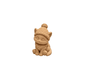 Figura Decorativa Prints Patro- Gatito Invernal