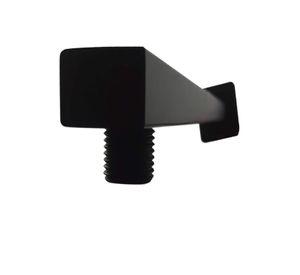 Brazo De Ducha 40 Cms Negro Mate Acero Inox Schwartz Taumm