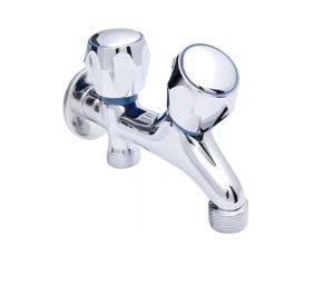 Llave Lavadora Lavadero Jardín Simultanea 2 Salida 3/4 Taumm