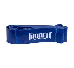 Banda Elastica de Resistencia Ironfit L tex Natural 29 a 79 kg Azul