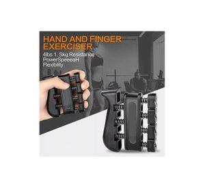 Hand Grip Ajustable Set 5 Piezas Negro