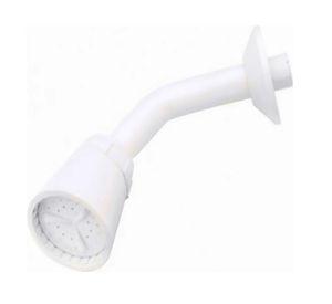 Ducha Movil Blanca Polipropileno Chorro Regulable Universal