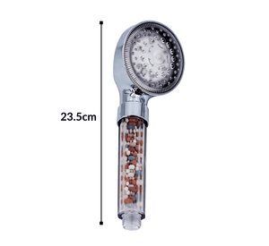 Cabezal De Ducha Ahorro Purificador De Agua Con Luz Led