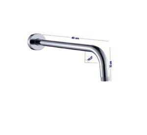 Brazo De Ducha Para Plato Acero Inoxidable 40 Cms Taumm