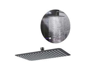 Plato Ducha Rectangular Gunmetal 20x30 Cms Kassel Taumm
