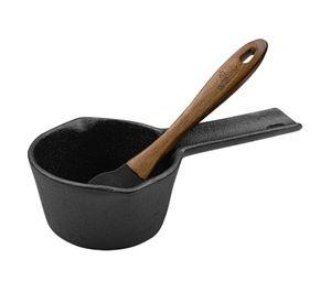 Olla para Salsa de Fierro Fundido con Brocha