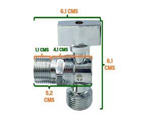Llave Angular Lavadora Lavadero 1/2 He X 3/4 He Taumm