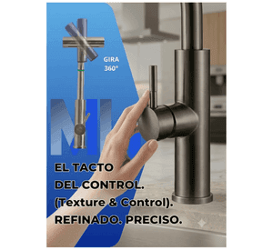 Griferia Monomando Lavaplato Gourmet Extensible 4 Modos