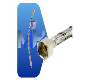 Pack X10 Flexible Monomando Hi 1/2x M10 35cm Rojo/azul Taumm