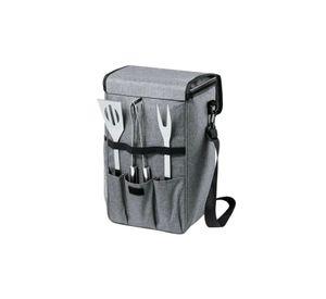 Set Parrillero Bolso Cooler Arcada 25x33x53 CM