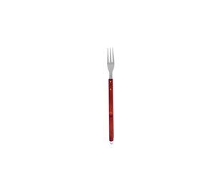 Set Asado Parrilla 3 Piezas Acero Inoxidable Mango Madera