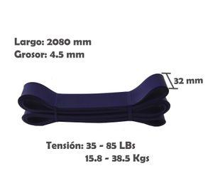 Banda Pull up 32mm Morada Crossfit Calistenia