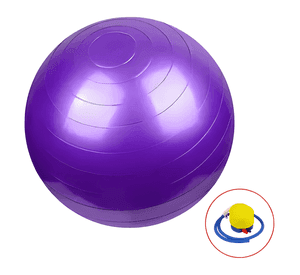 Pelota balon 75 cm pilates yoga + inflador pelotas